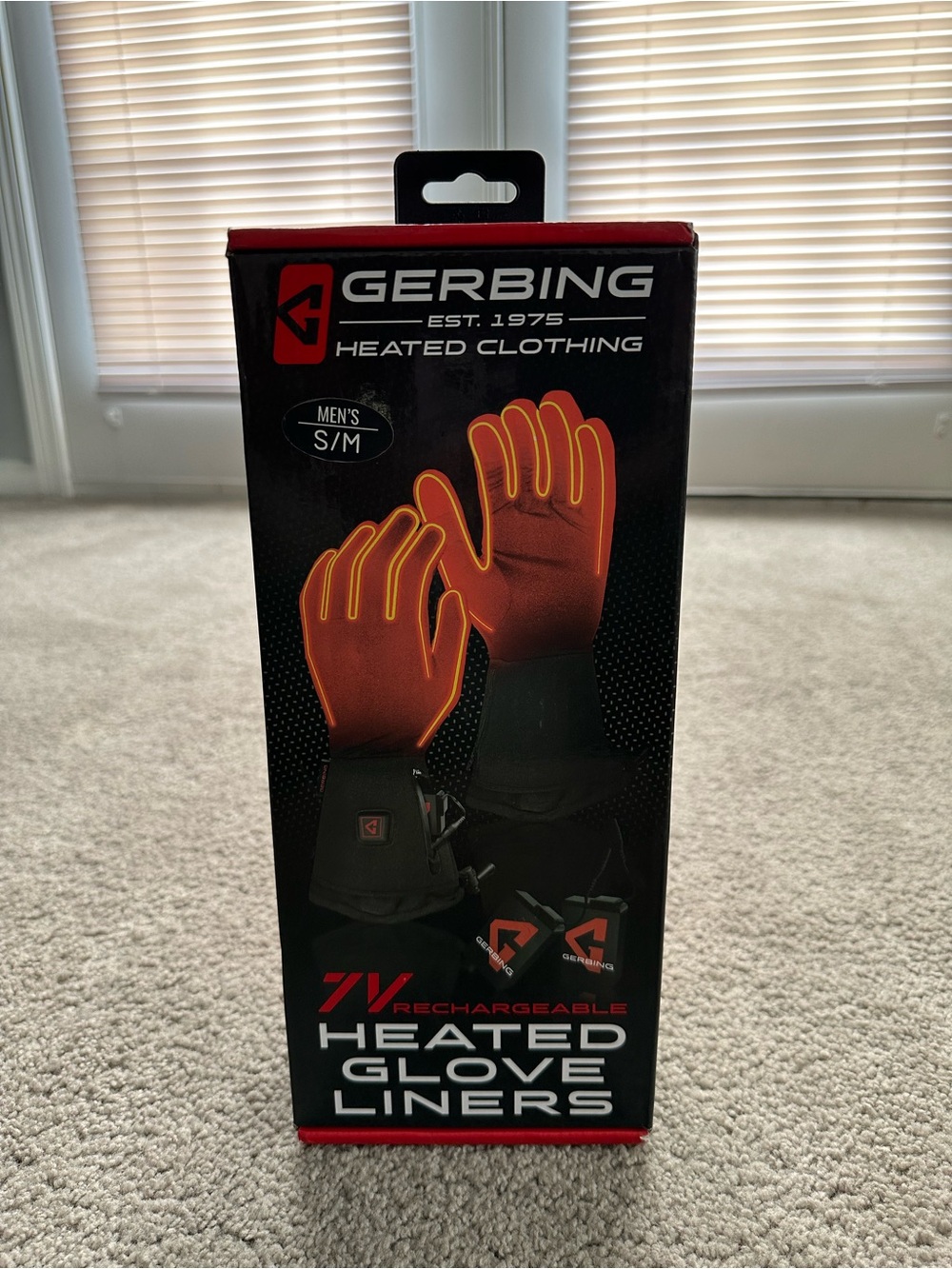 Gerbing's Heated Gloves Mens‎ Size S/M 7V NEW